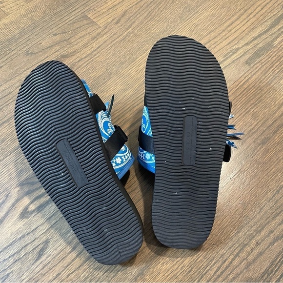 Alanui X Suicoke Moto Cab fringe-detail open-toe sandals Men’s 11 main image 5